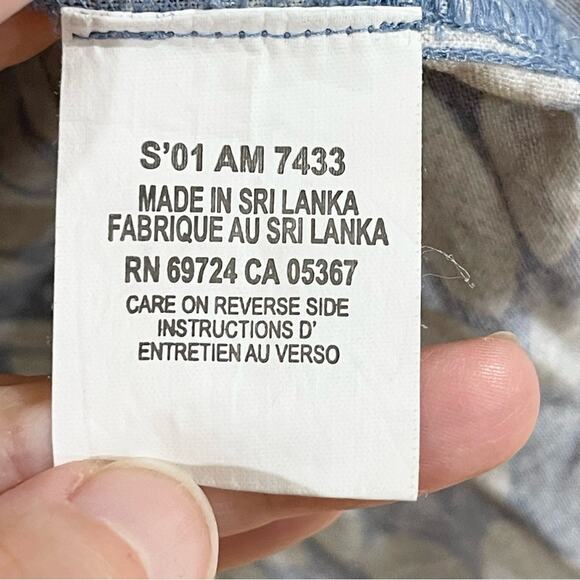 Columbia Blue and Gray Casual Button Down Shirt Short Sleeves Men’s size XXL - Picture 8 of 9